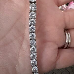 Sterling Forever Marisol Tennis Bracelet